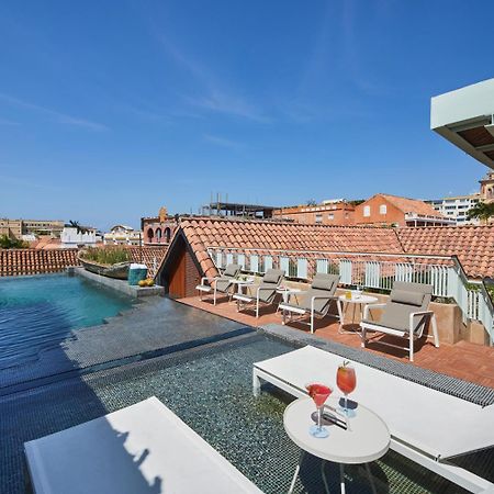 Hotel Boutique Casona Del Colegio Cartagena Exterior photo Rooftop pool