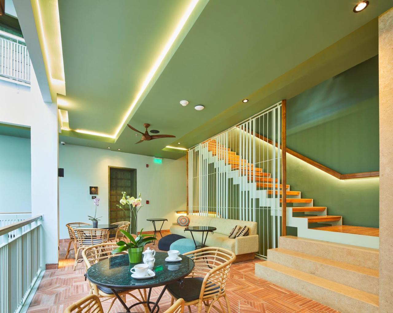 Hotel Boutique Casona Del Colegio Cartagena Exterior photo Interior of the hotel
